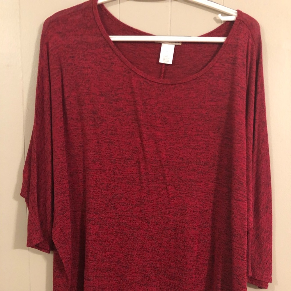 3/4 length dolman sleeve sweater